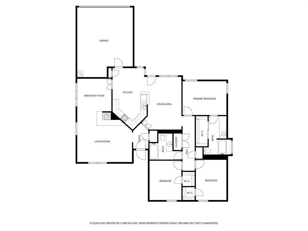 1313 Clover Drive Allen, TX 75002 - Photo 30 of 30 a picture of floor plan