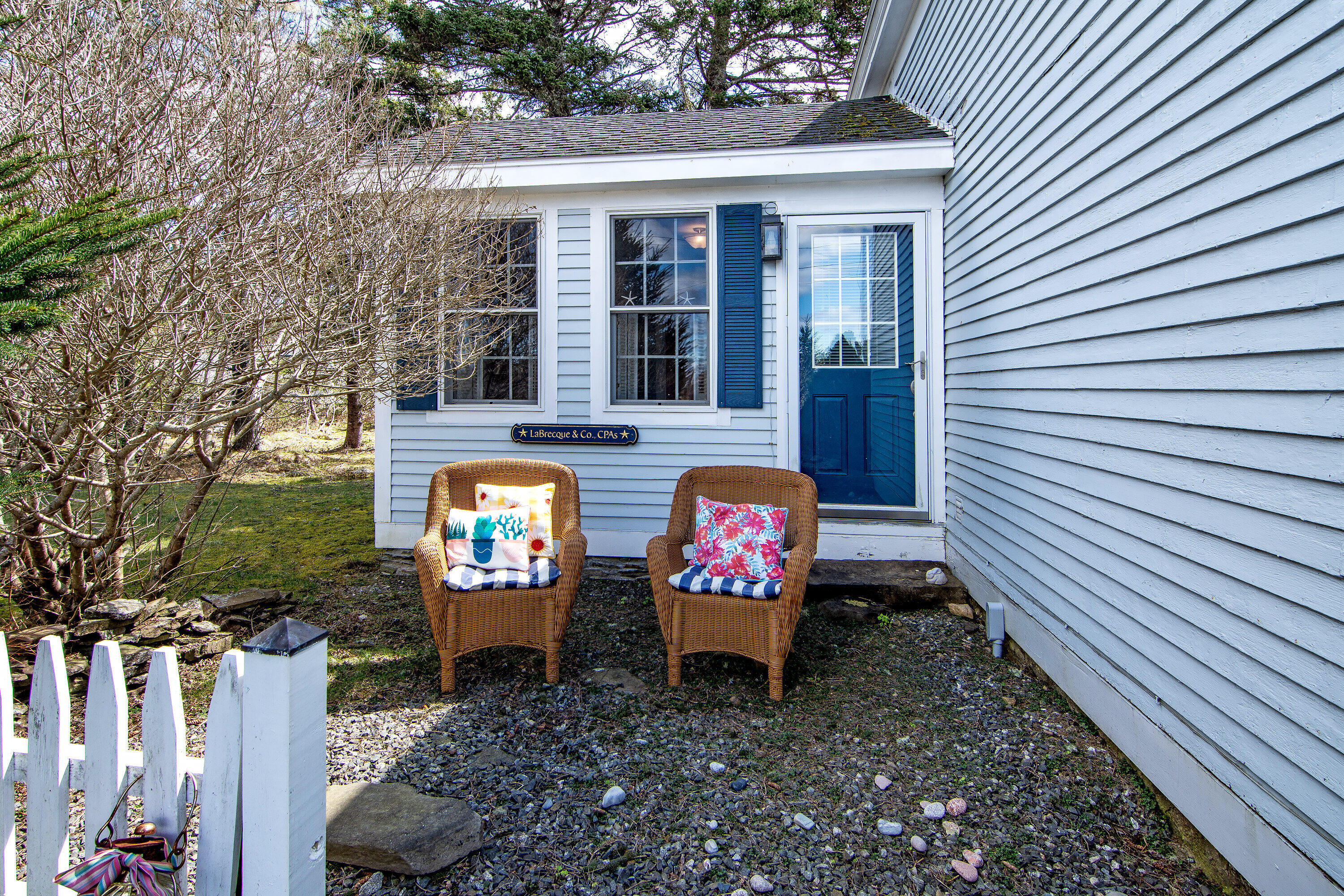 174 Crowley Island Road Corea, ME 04624 - Photo 21 of 21 Courtyard outside the den:office
