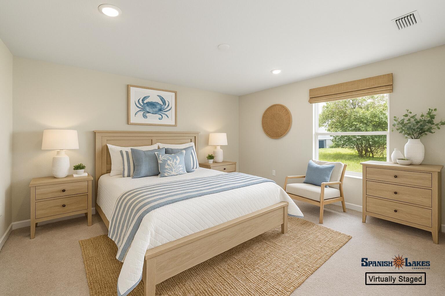 4 Rio De Palmas Fort Pierce, FL 34951 - Photo 20 of 22 Virtually Staged- Bedroom Stage 1