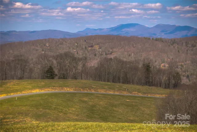 a view of a lobby with black and white walls