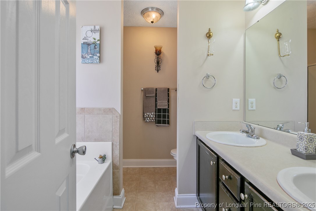 245 Apple Tree Circle Raeford, NC 28376 - Photo 22 of 41 a bathroom with a sink and mirror