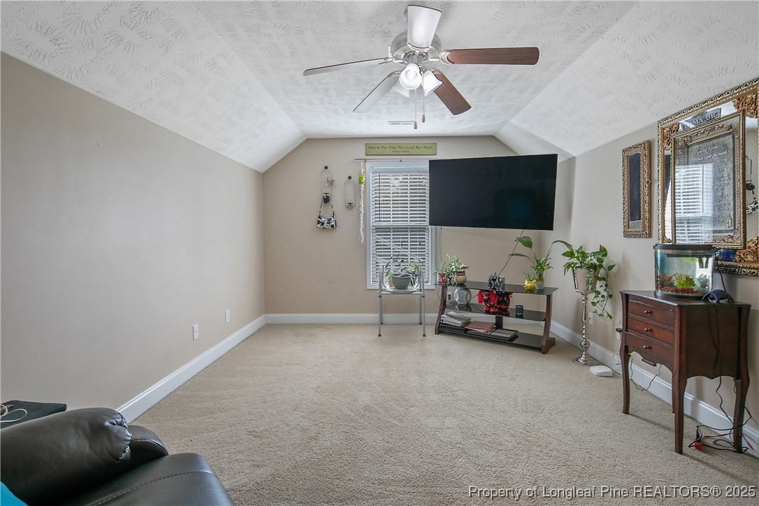 245 Apple Tree Circle Raeford, NC 28376 - Photo 31 of 41 a living room with furniture and a flat screen tv