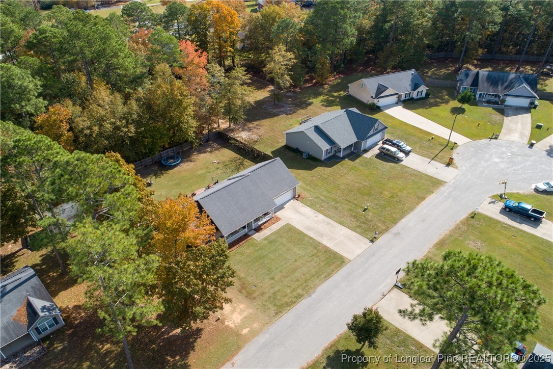 245 Apple Tree Circle Raeford, NC 28376 - Photo 38 of 41 an aerial view of a house with swimming pool