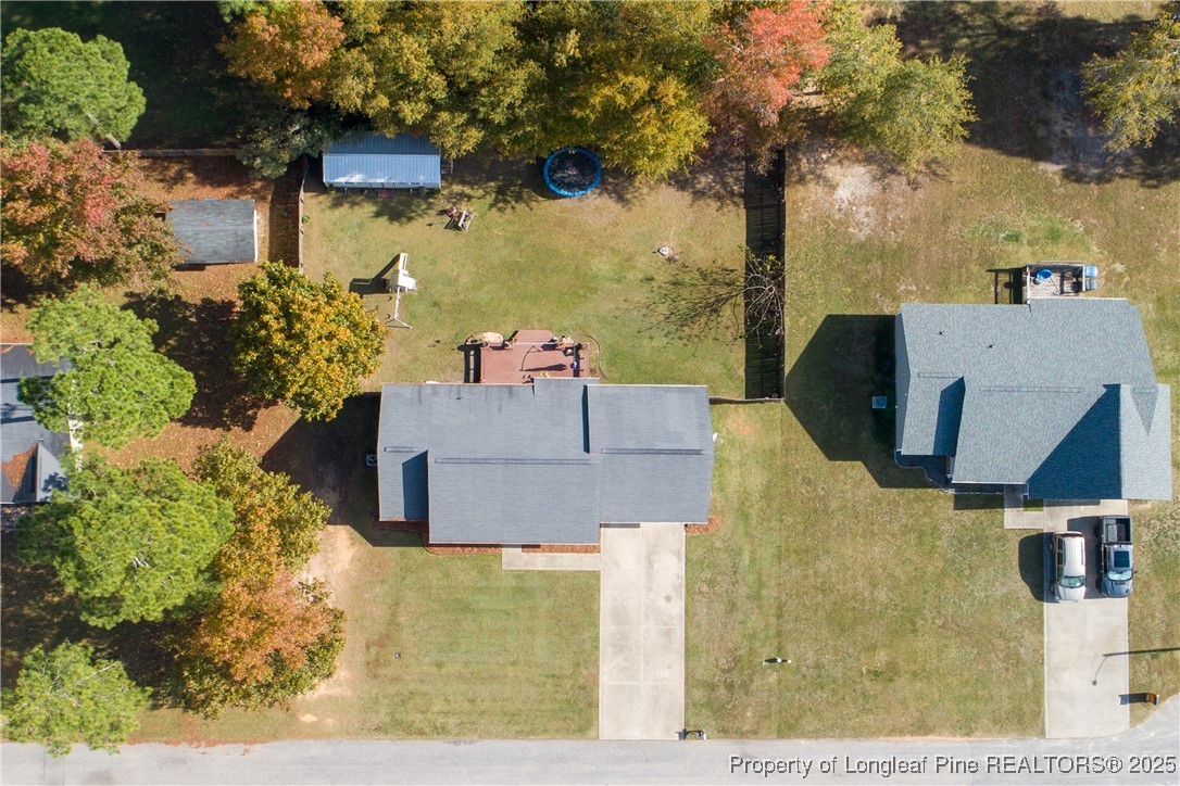 245 Apple Tree Circle Raeford, NC 28376 - Photo 41 of 41 aerial view of a house with a yard