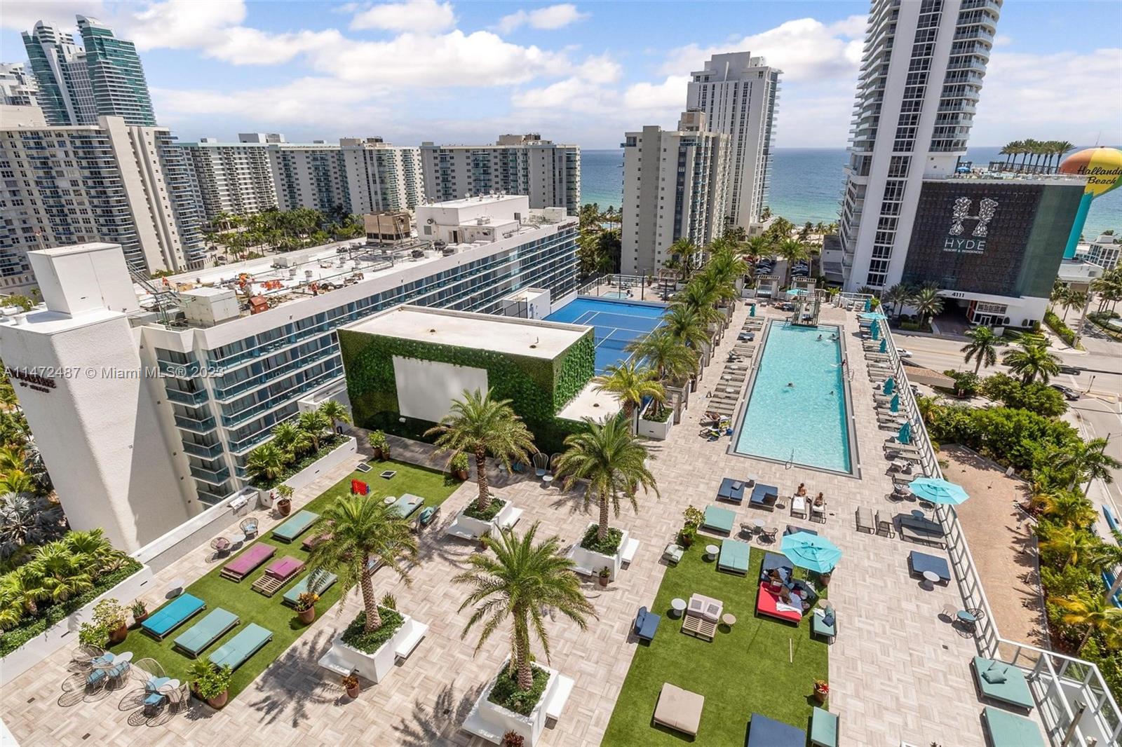 4010 South Ocean Drive, Unit R1107 Hollywood, FL 33019 - Photo 25 of 25 a view of a city with tall buildings