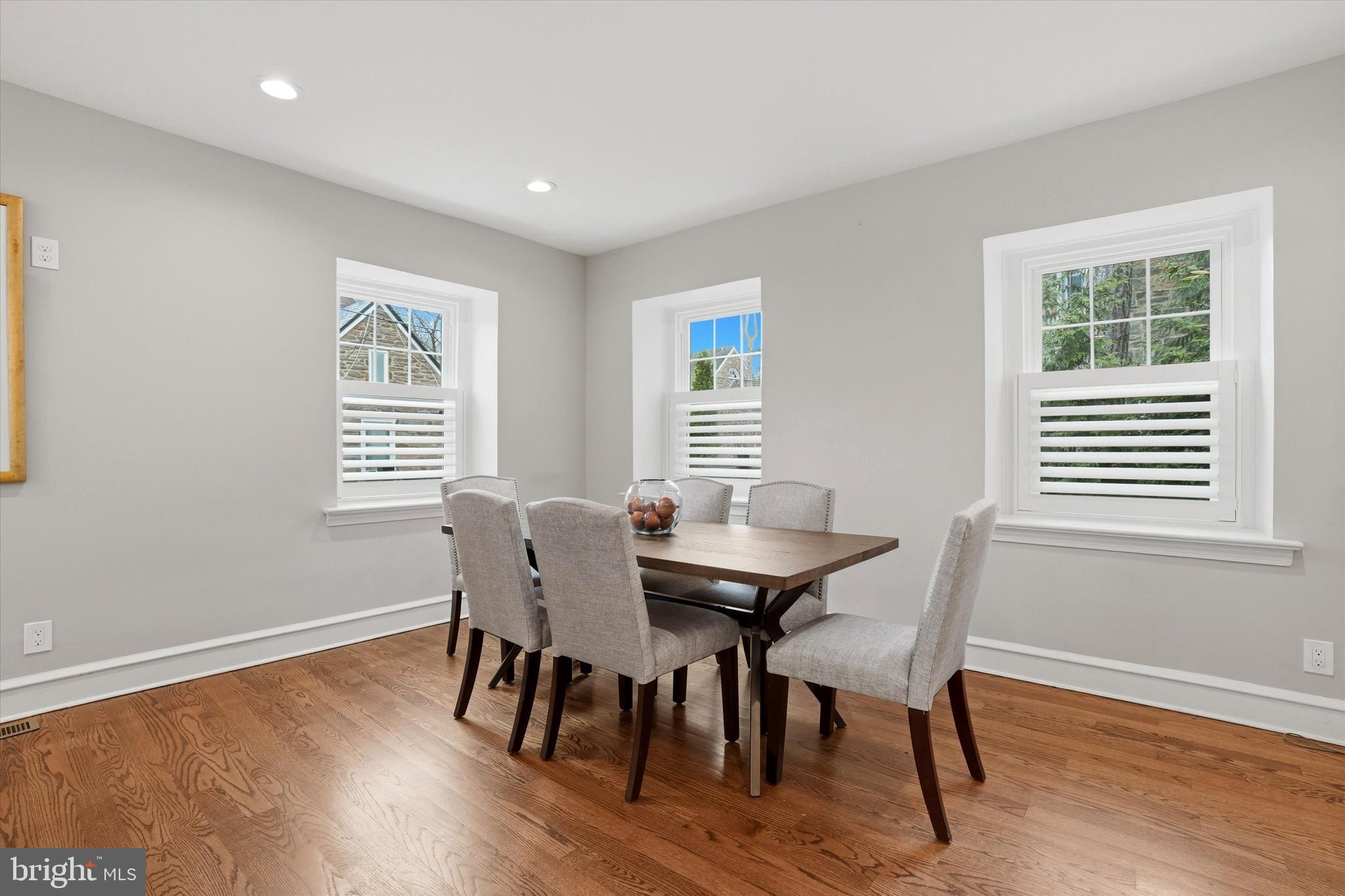 507 Murdoch Road Philadelphia, PA 19119 - Photo 12 of 52 a view of a dining room with furniture and wooden floor