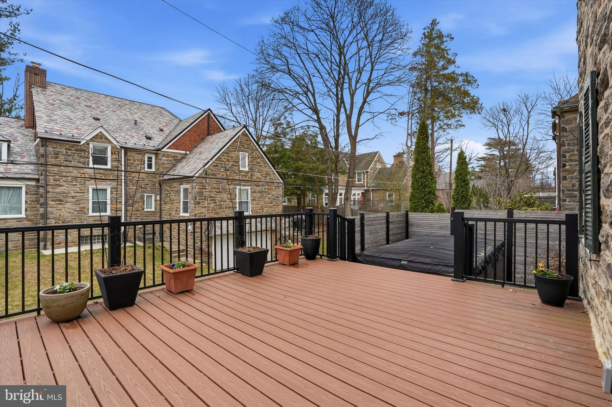 507 Murdoch Road Philadelphia, PA 19119 - Photo 35 of 52 a view of a house with wooden deck