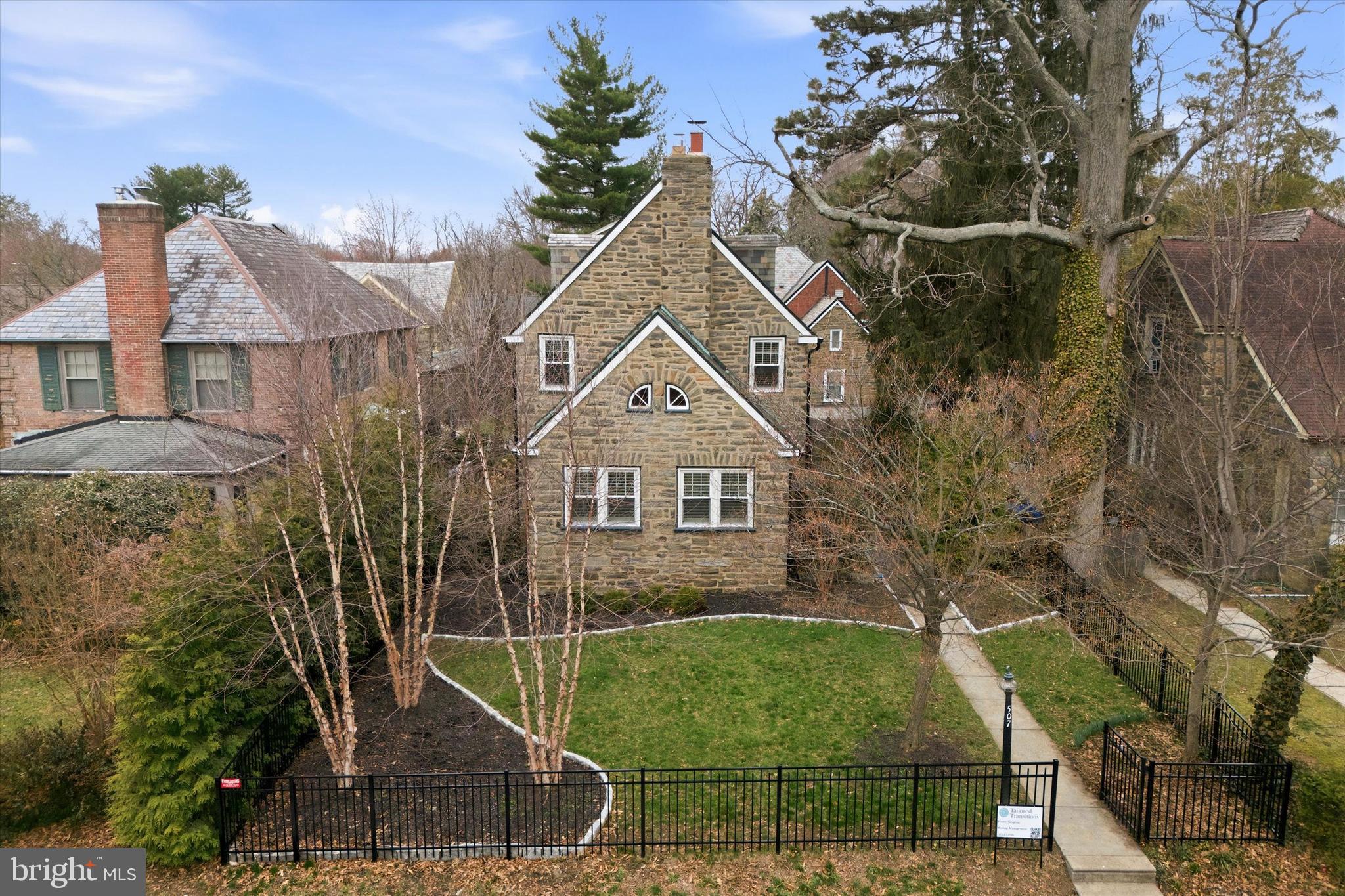 507 Murdoch Road Philadelphia, PA 19119 - Photo 41 of 52 an aerial view of a house