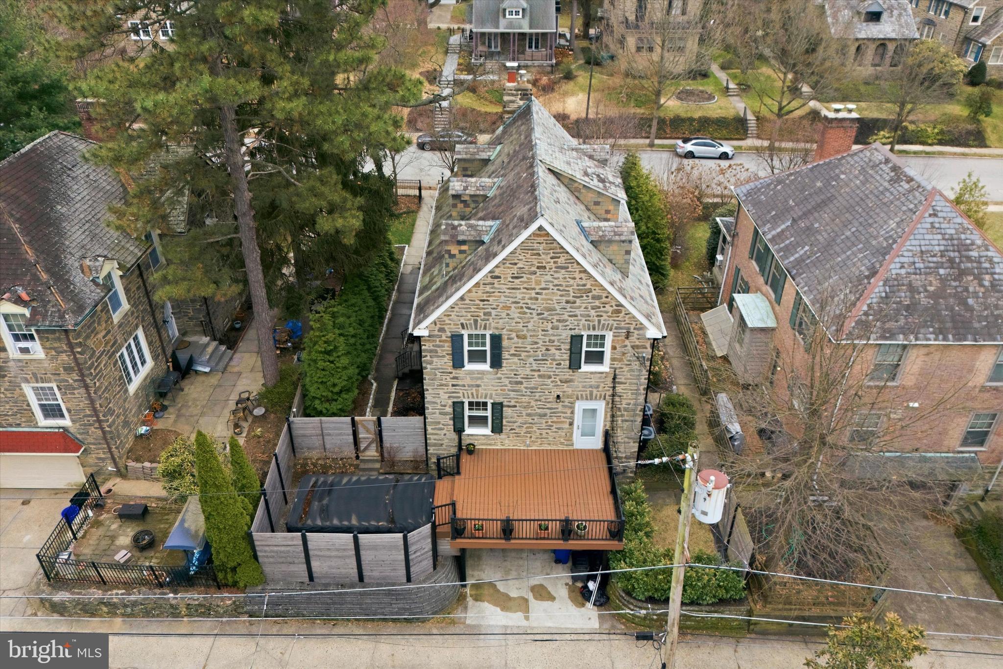 507 Murdoch Road Philadelphia, PA 19119 - Photo 46 of 52 a view of multiple houses with a yard