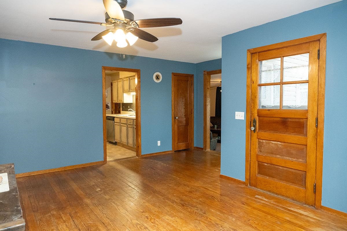 503 West 2nd Street Byron, IL 61010 - Photo 8 of 56 a view of empty room with ceiling fan
