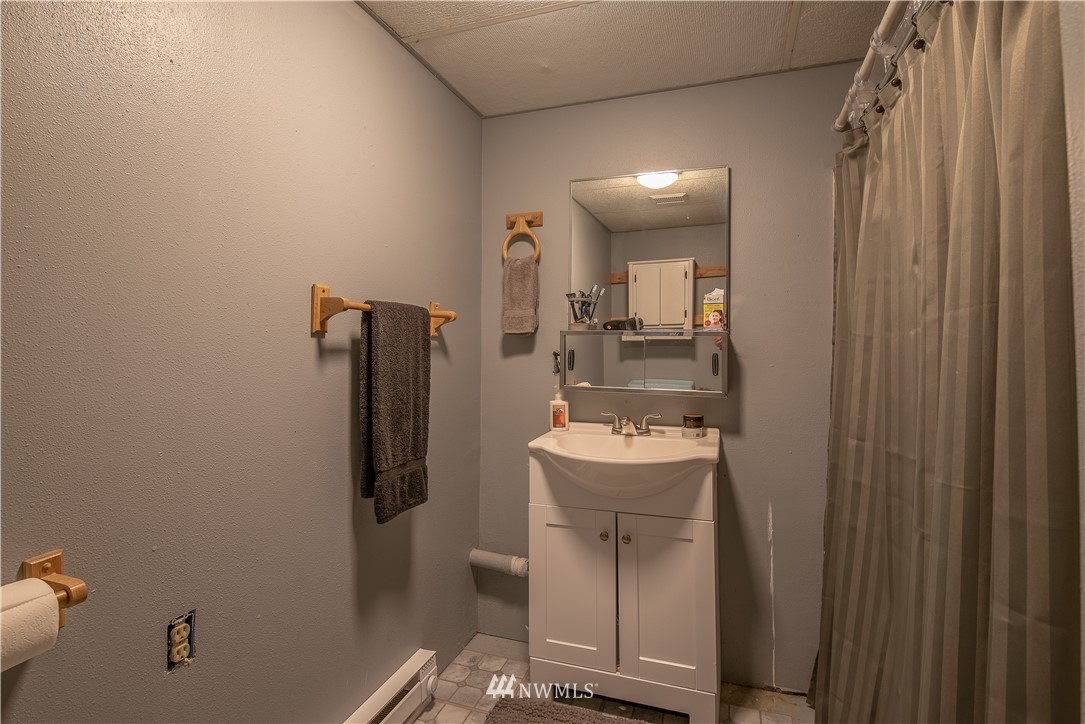3635 H Street Road Blaine, WA 98230 - Photo 12 of 16 a bathroom with a sink a toilet and shower