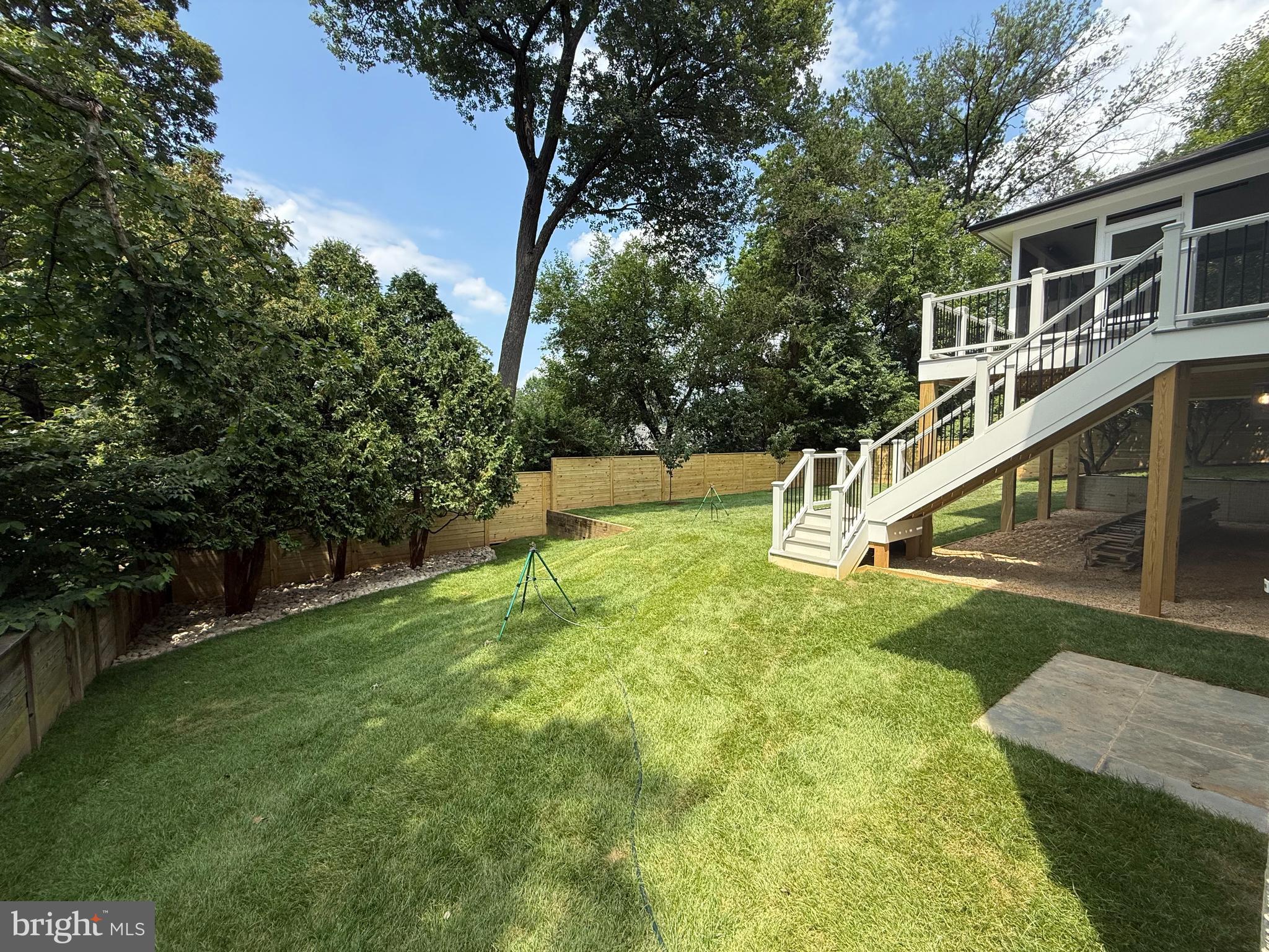 6807 29th Street North Arlington, VA 22213 - Photo 34 of 36 a view of a house with a yard