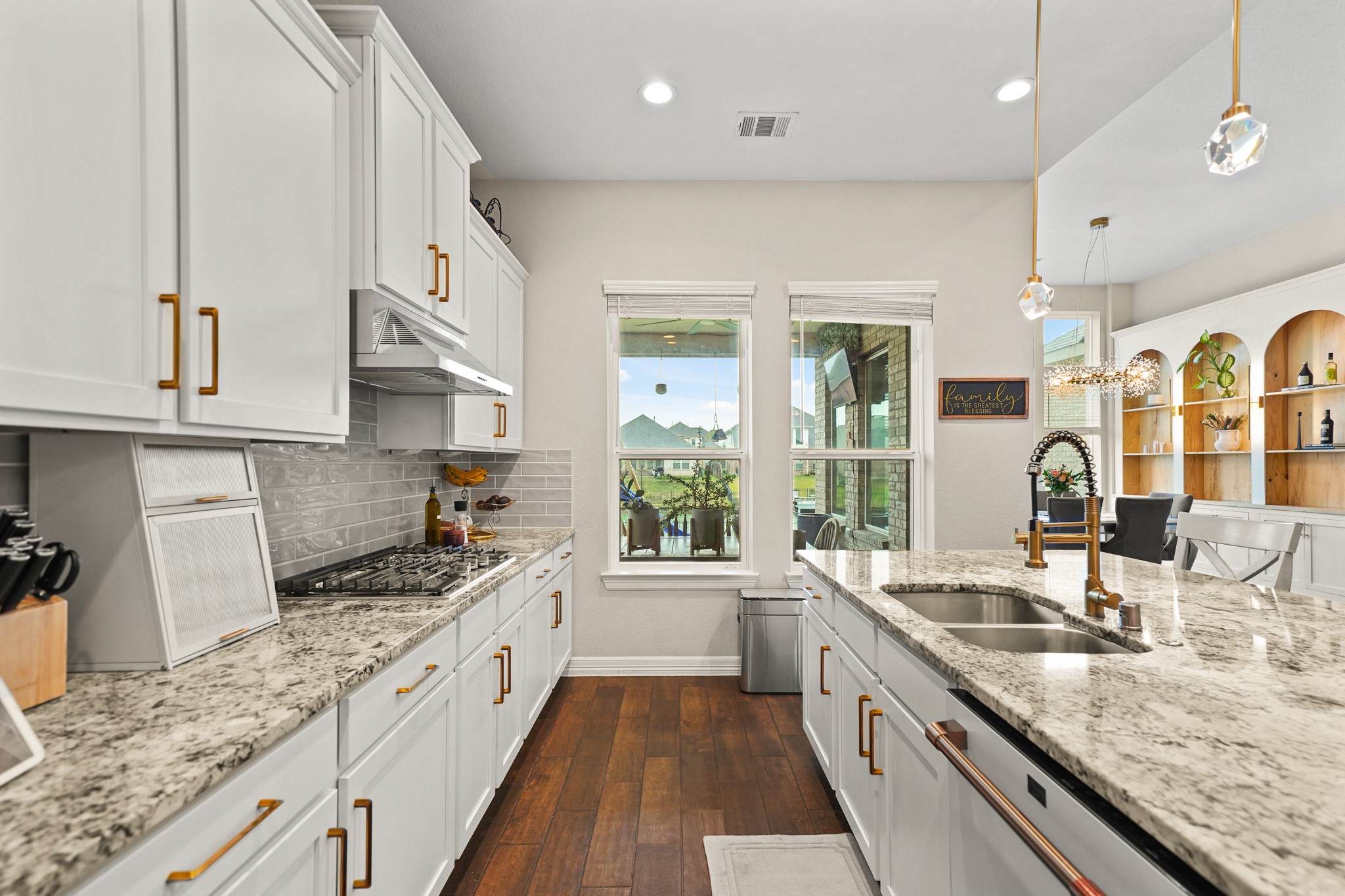 24031 Corinaldo Court Katy, TX 77493 - Photo 4 of 23 a large kitchen with granite countertop a lot of counter space