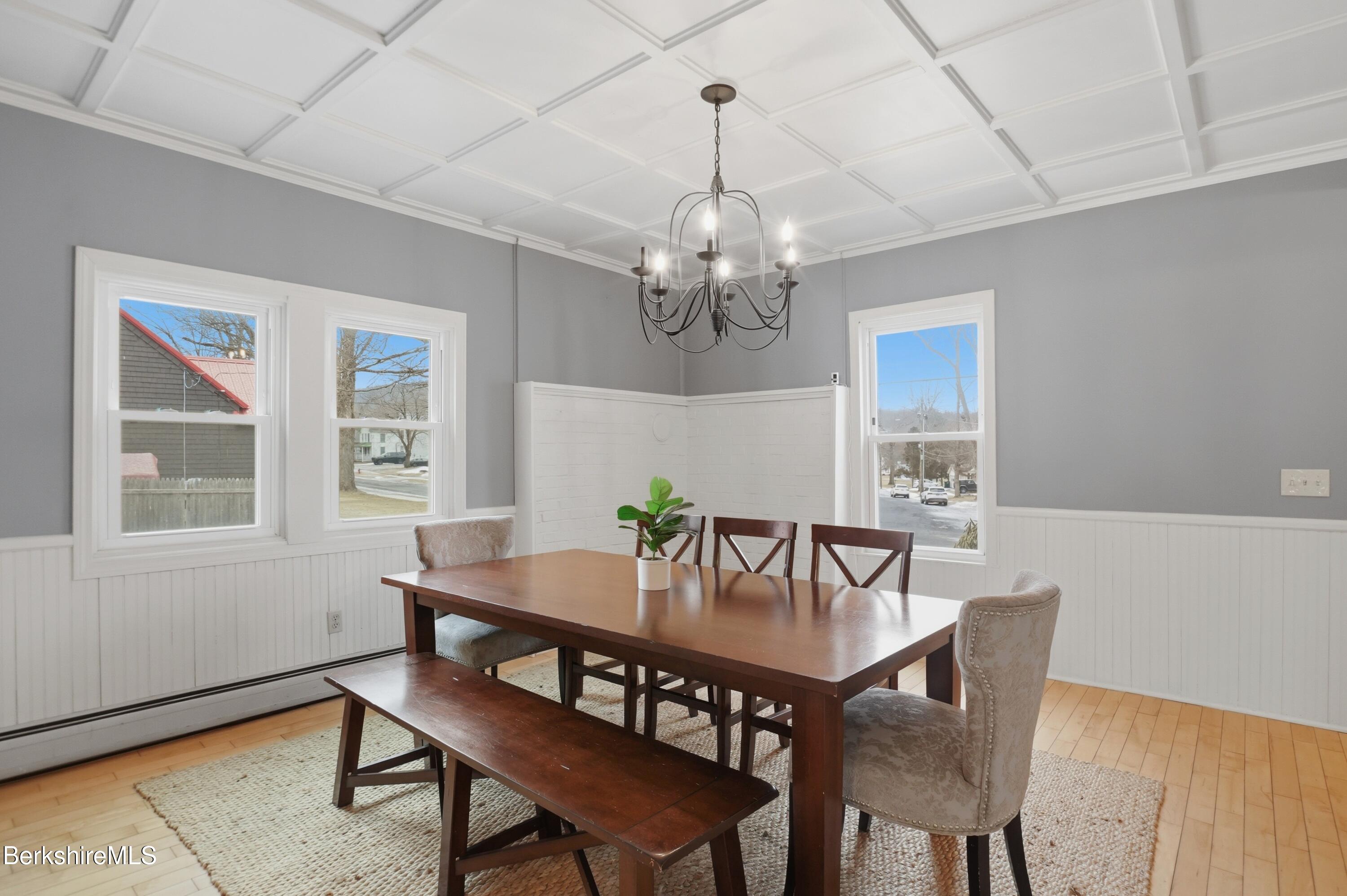 165 High Street Dalton, MA 01226 - Photo 14 of 38 a view of a dining room with furniture window and wooden floor