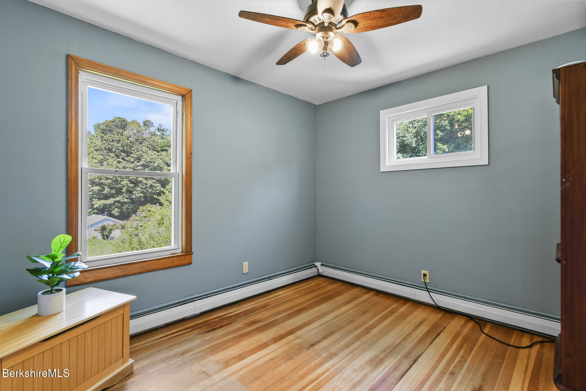 165 High Street Dalton, MA 01226 - Photo 25 of 38 a view of an empty room with wooden floor and a window