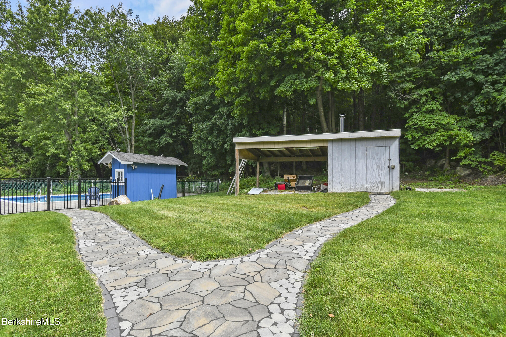 165 High Street Dalton, MA 01226 - Photo 30 of 38 a view of a house with backyard