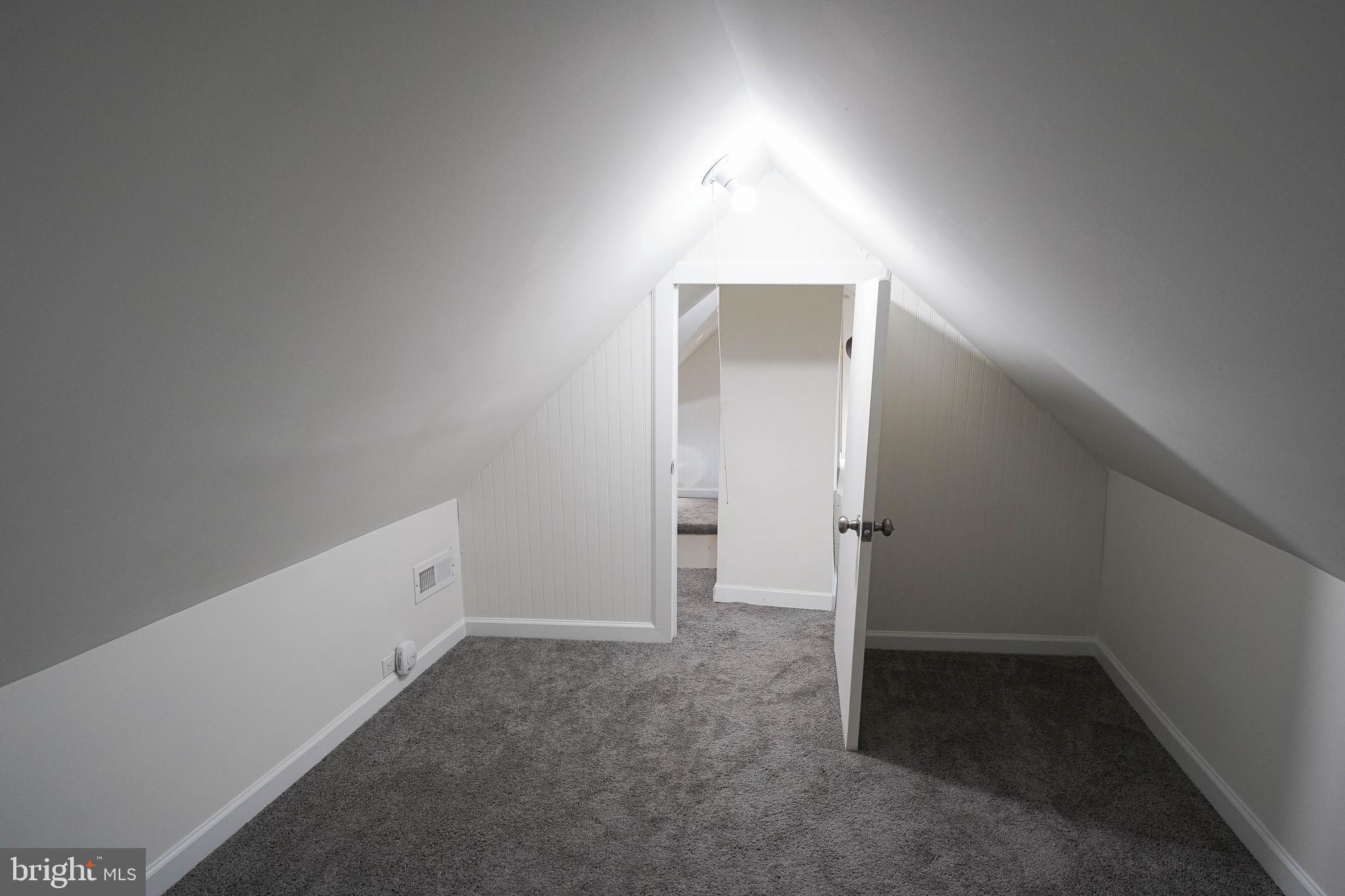231 Newton Street, Unit B Salisbury, MD 21801 - Photo 10 of 31 an empty room with closet and mirror