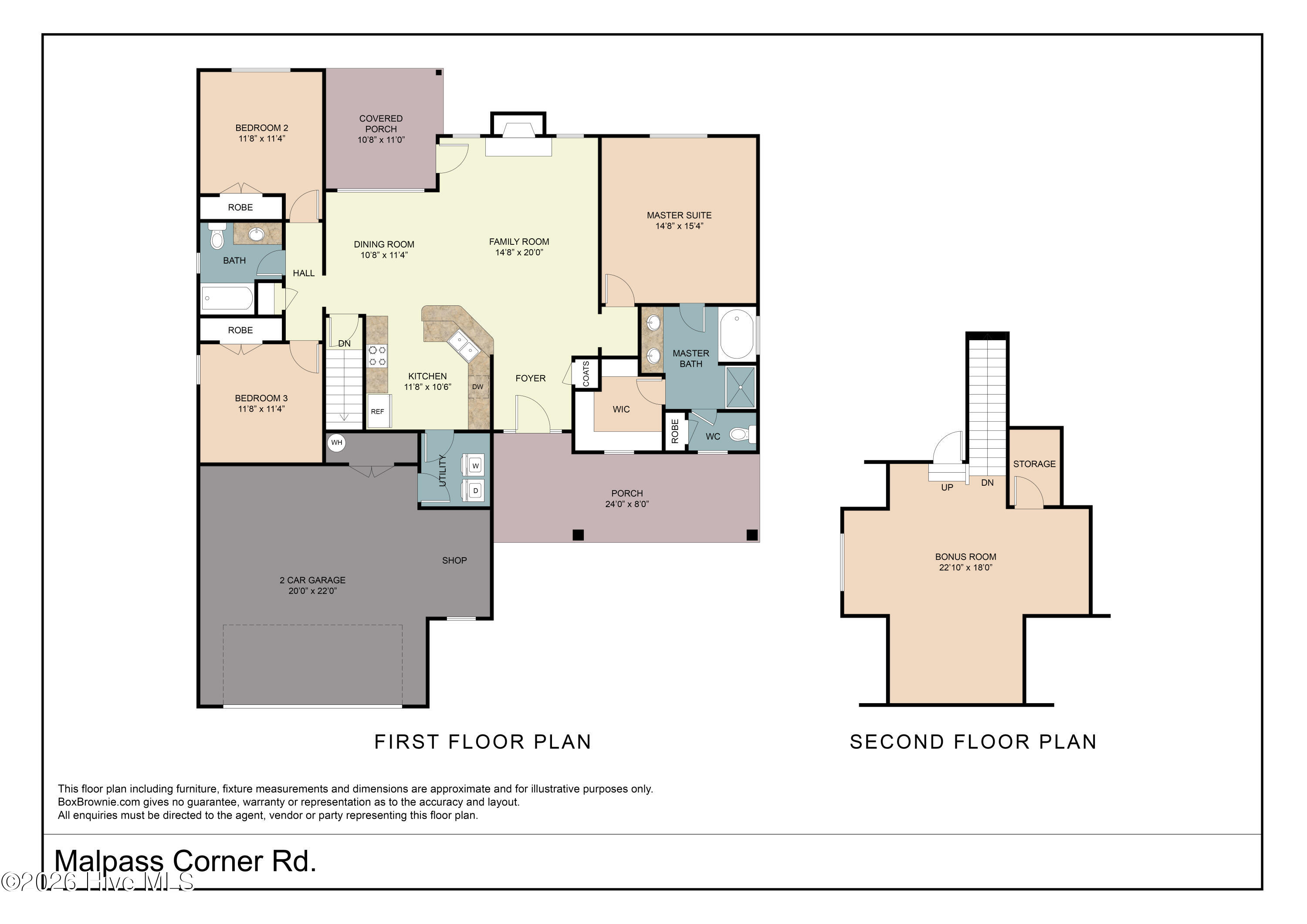 1560 Malpass Corner Road Burgaw, NC 28425 - Photo 4 of 4 Willow Plan (12-19-2024) (1)