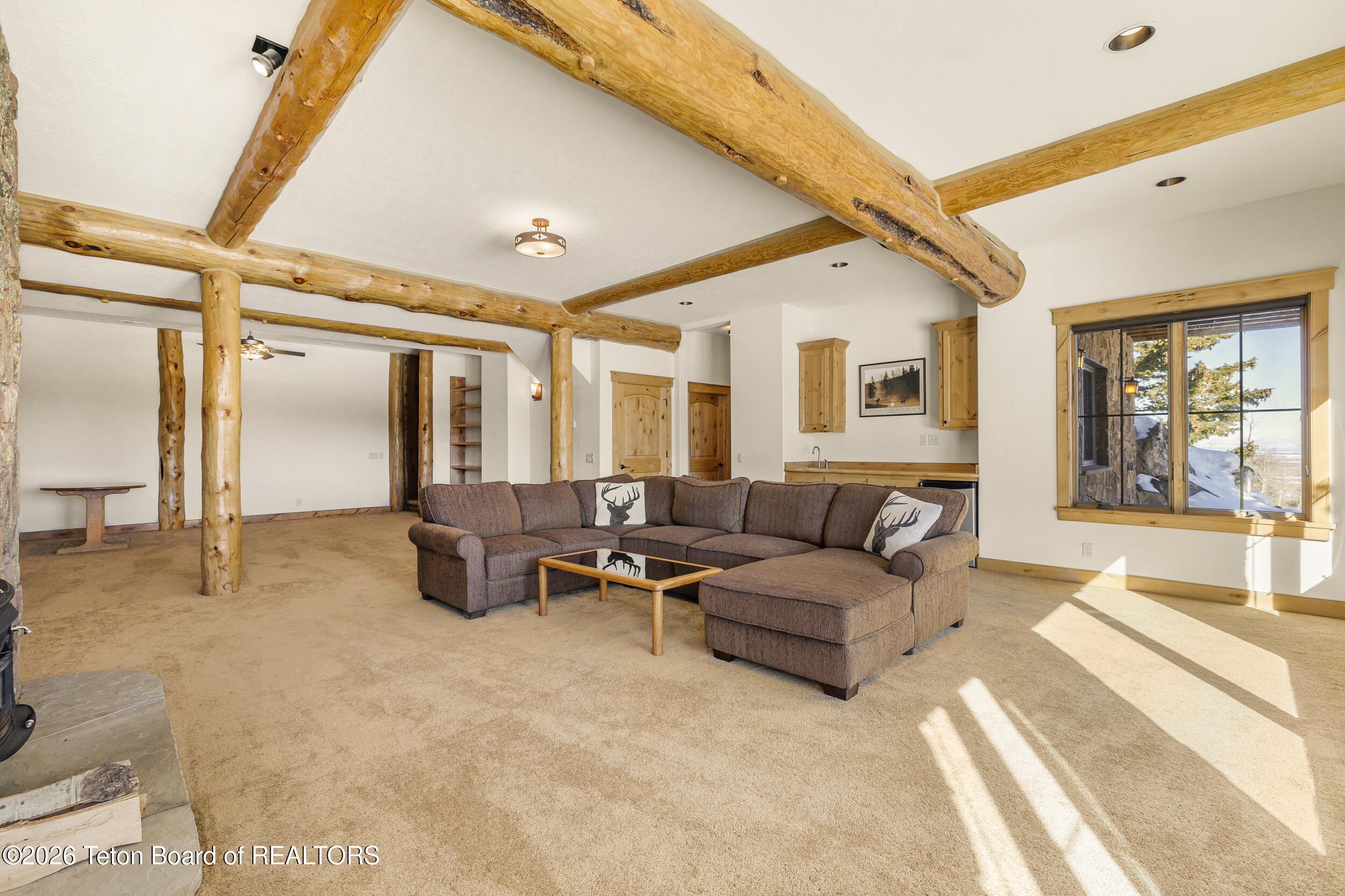 8157 Ripplinger Road Driggs, ID 83422 - Photo 27 of 48 Lower Level Living Room