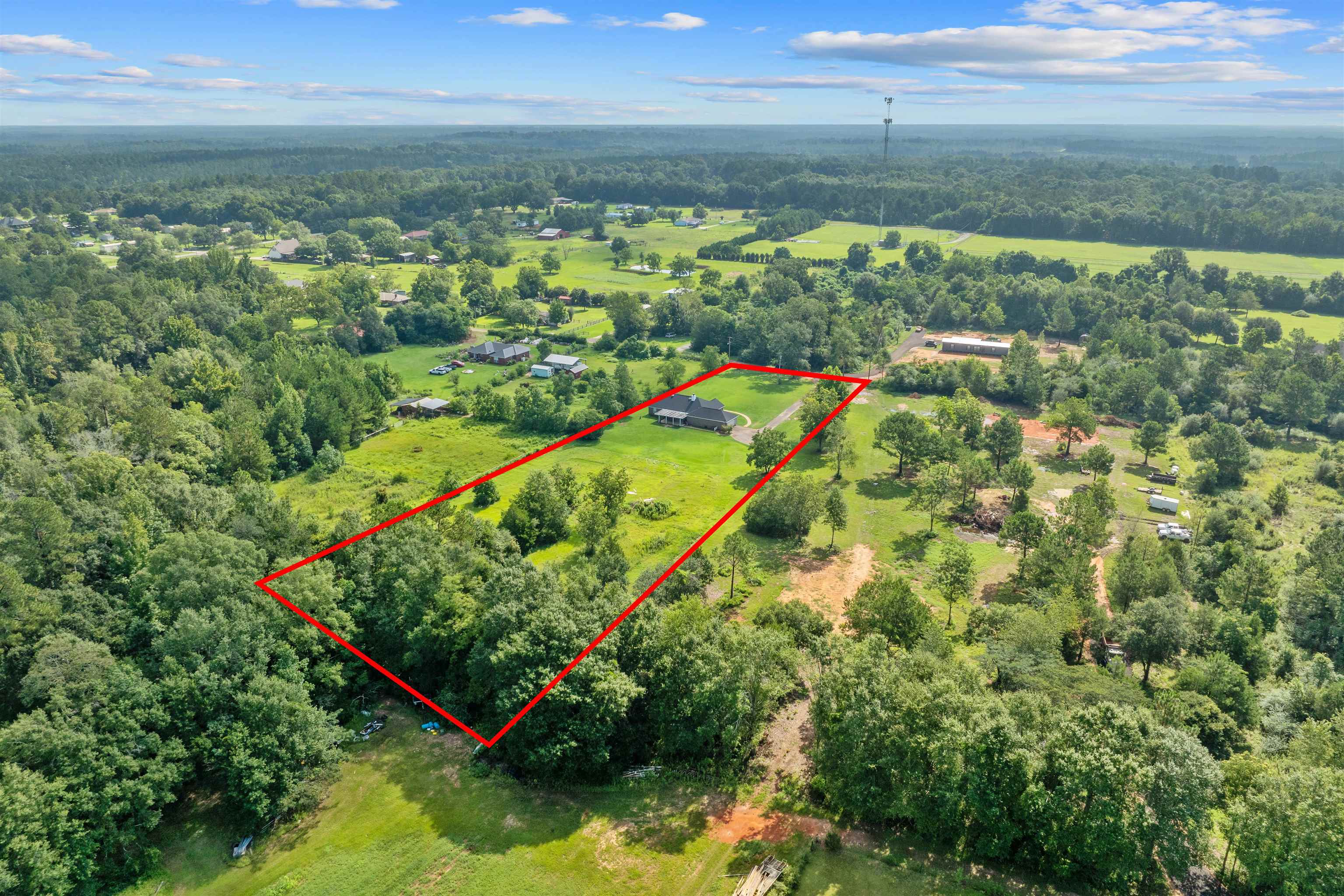 34711 Pond Road Stapleton, AL 36578 - Photo 3 of 38 Aerial View