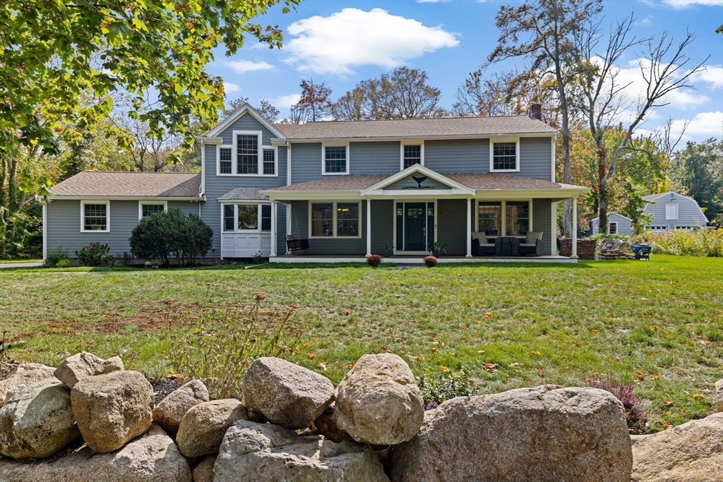355 Tilden Road Scituate, MA 02066 - Photo 2 of 42 a front view of a house with garden