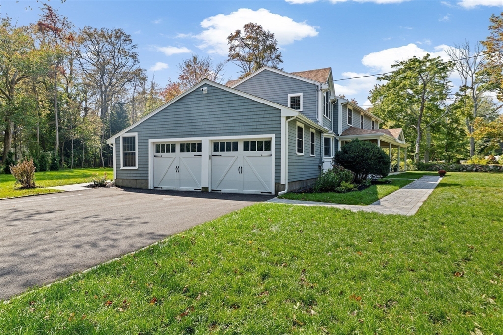 355 Tilden Road Scituate, MA 02066 - Photo 37 of 42 a view of an house with backyard and garden