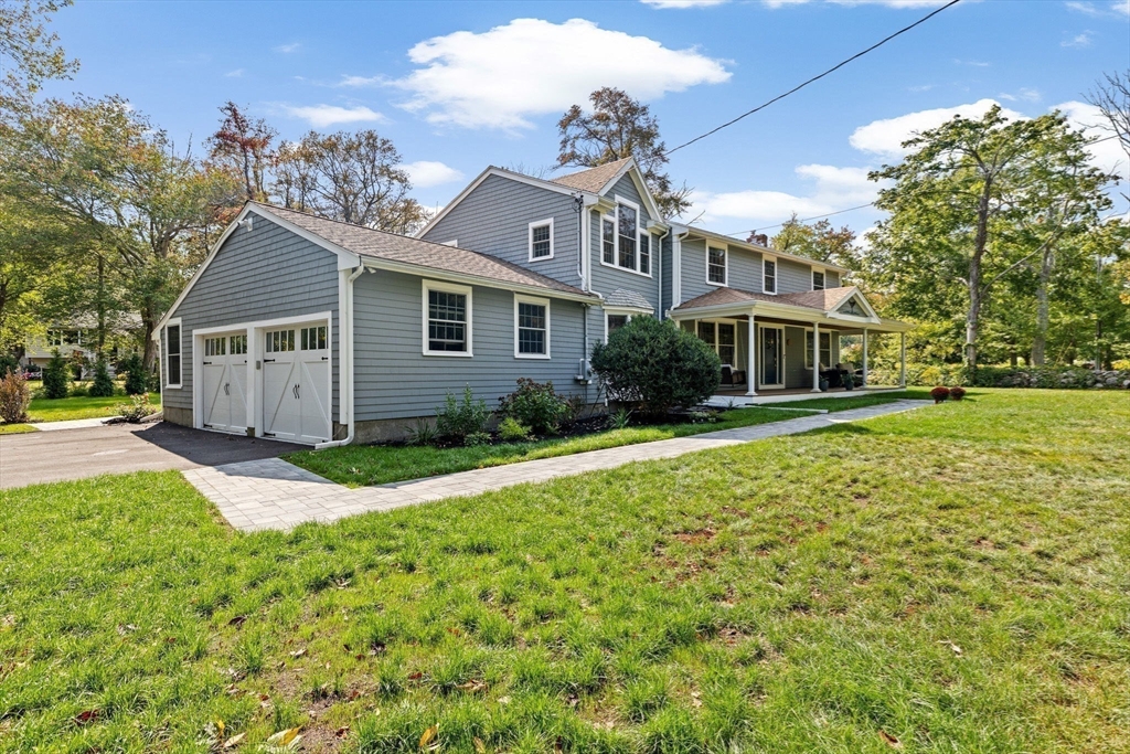 355 Tilden Road Scituate, MA 02066 - Photo 38 of 42 a view of a house with garden