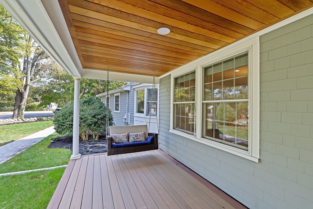 355 Tilden Road Scituate, MA 02066 - Photo 39 of 42 a house view with a sitting space and garden view