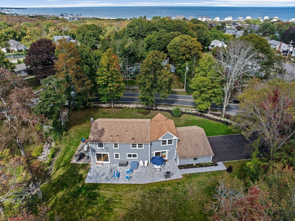 355 Tilden Road Scituate, MA 02066 - Photo 42 of 42 an aerial view of a house with a yard