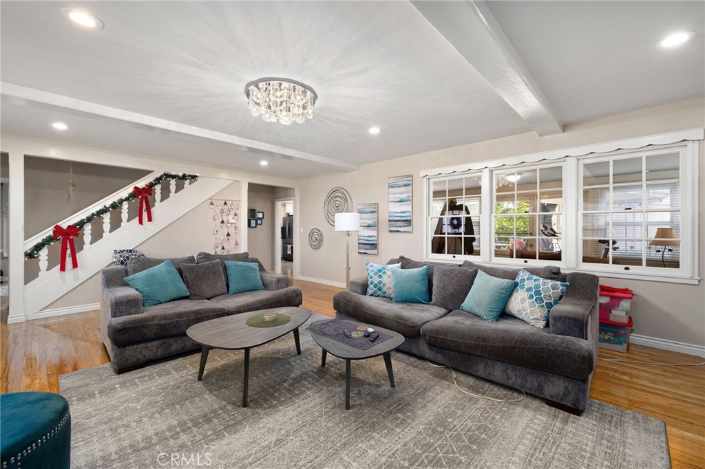 2964 Lombardy Road Pasadena, CA 91107 - Photo 14 of 69 a living room with furniture and a large window