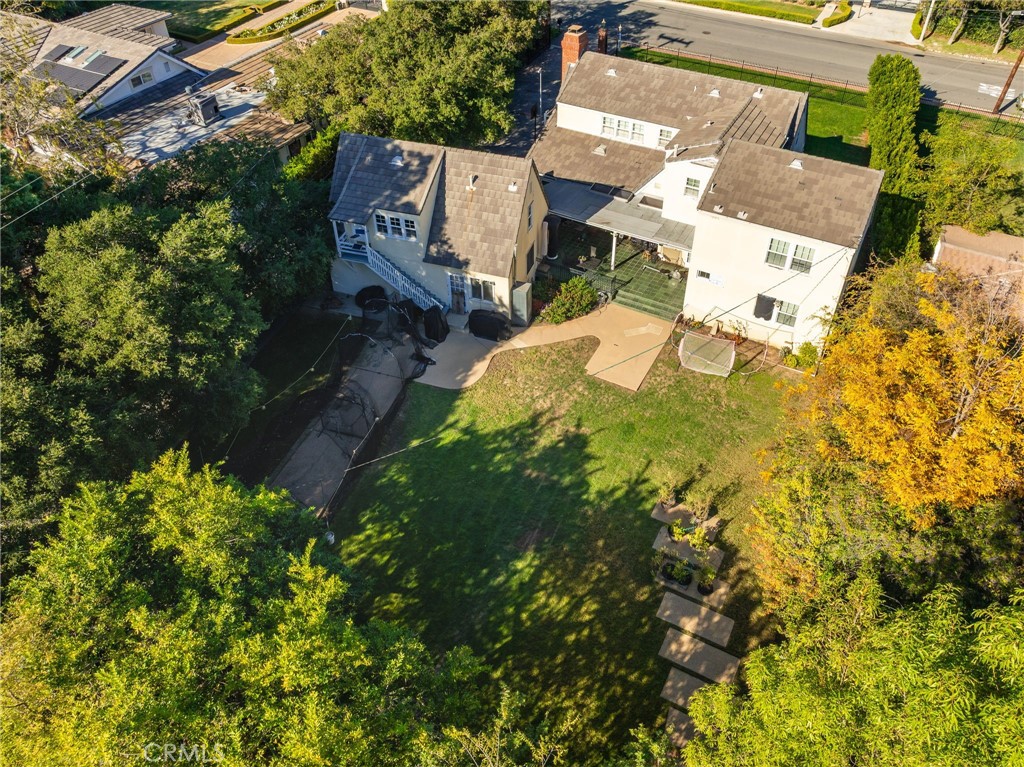 2964 Lombardy Road Pasadena, CA 91107 - Photo 61 of 69 an aerial view of residential house with an outdoor space
