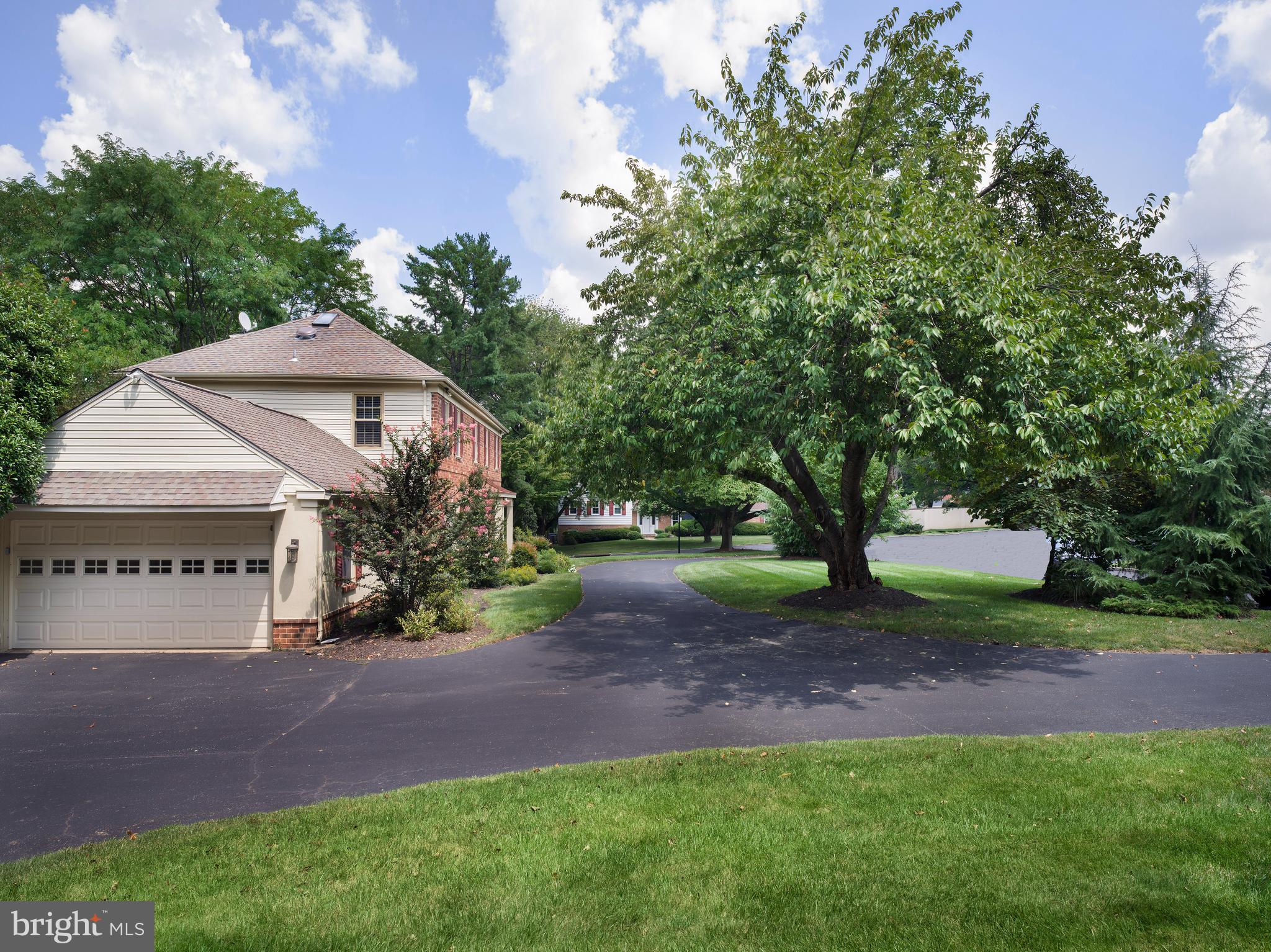 1024 Walsh Lane Narberth, PA 19072 - Photo 5 of 39 Driveway and two car garage