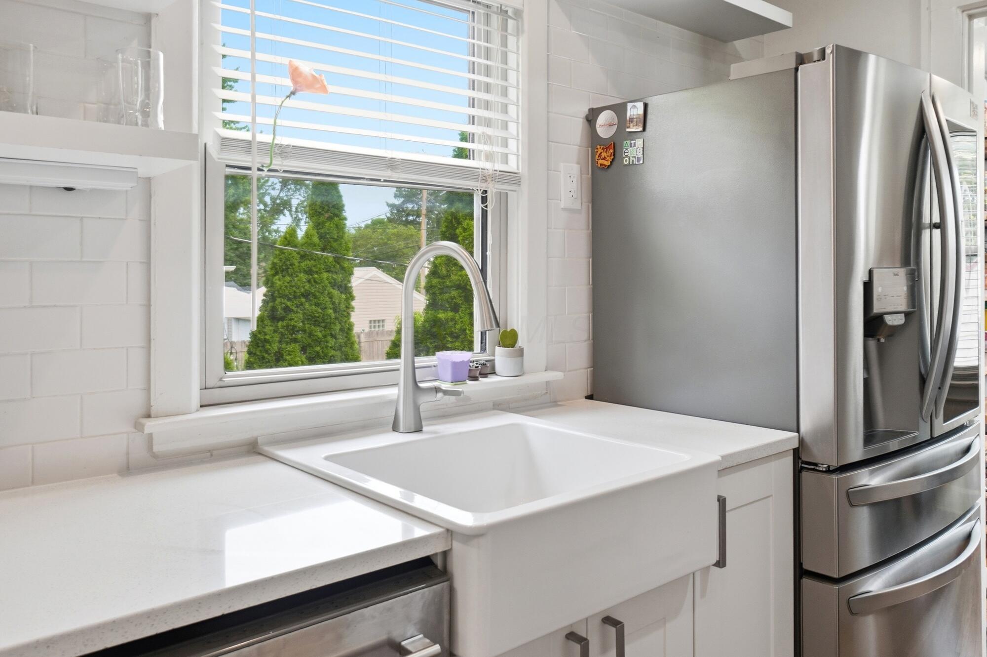 214 Northridge Road Columbus, OH 43214 - Photo 21 of 37 The Farm House sink is large and makes clean up a breeze.