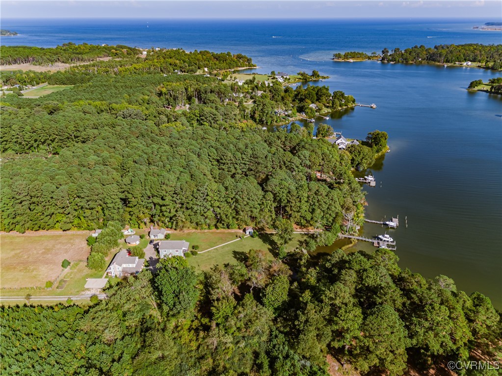 1852 Ocran Road White Stone, VA 22578 - Photo 13 of 50 Aerial overview of property's location with a near