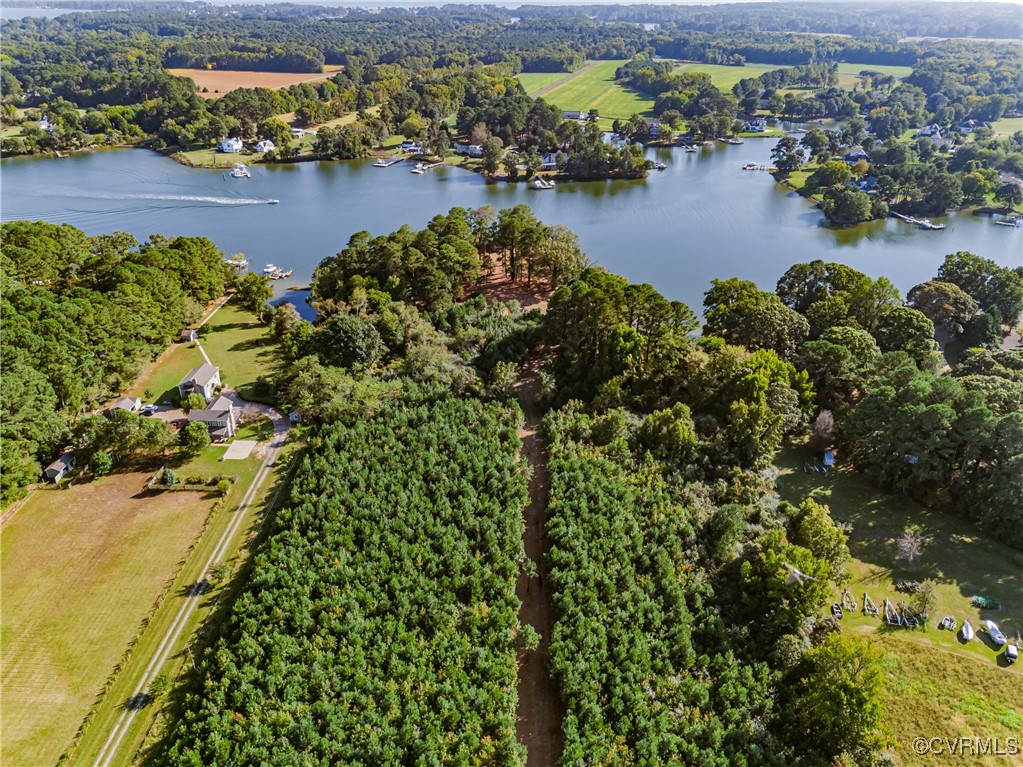 1852 Ocran Road White Stone, VA 22578 - Photo 21 of 50 Aerial overview of property's location with a near