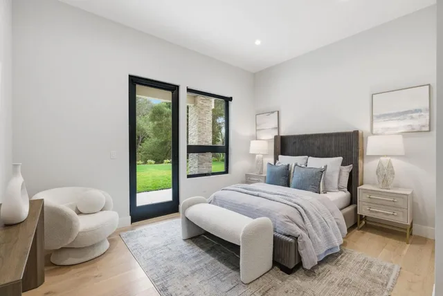 a living room with couches and a fireplace