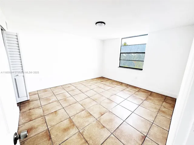 a view of a room with window