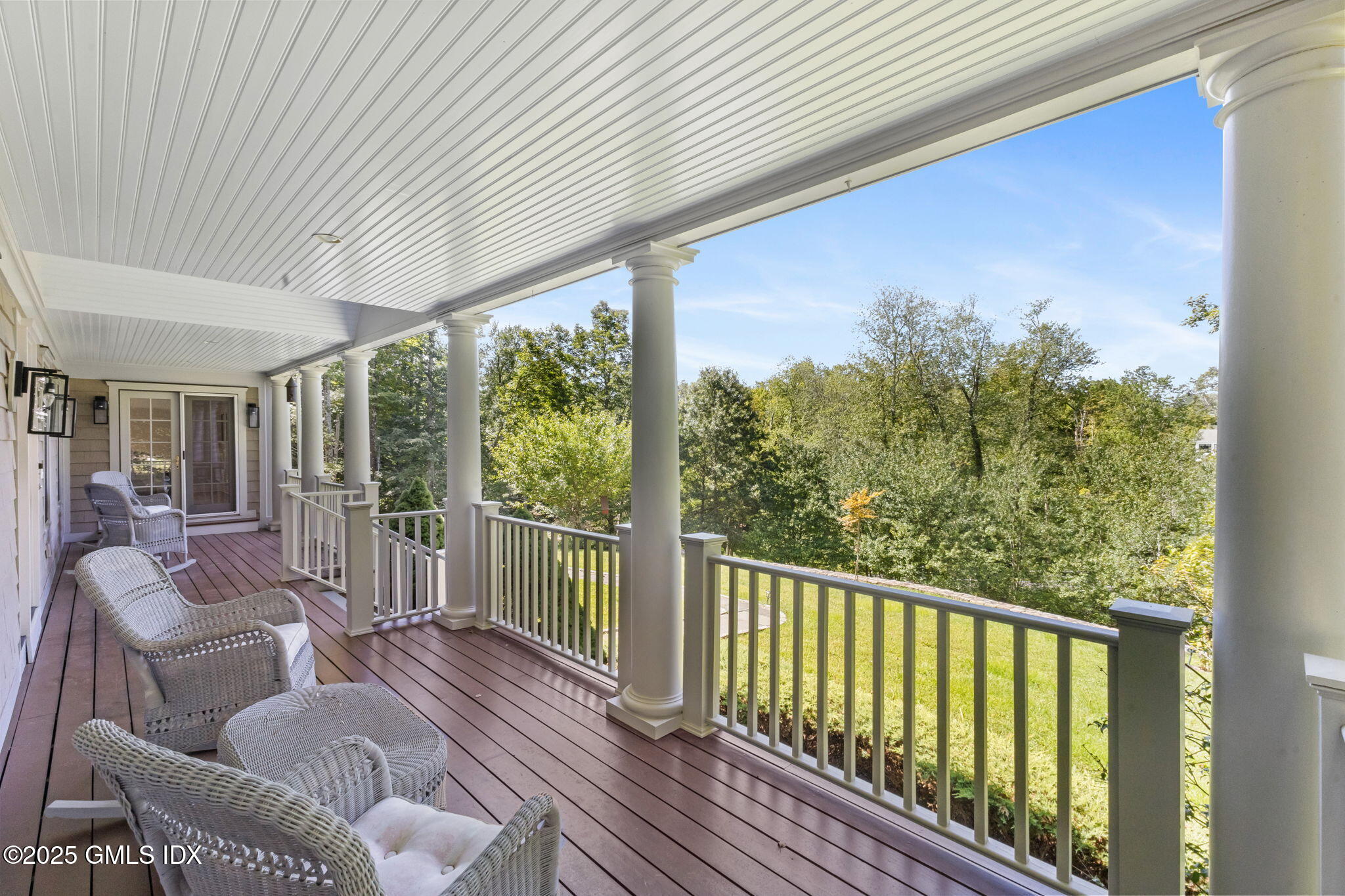 279 East Middle Patent Road Greenwich, CT 06831 - Photo 3 of 23 Covered front porch