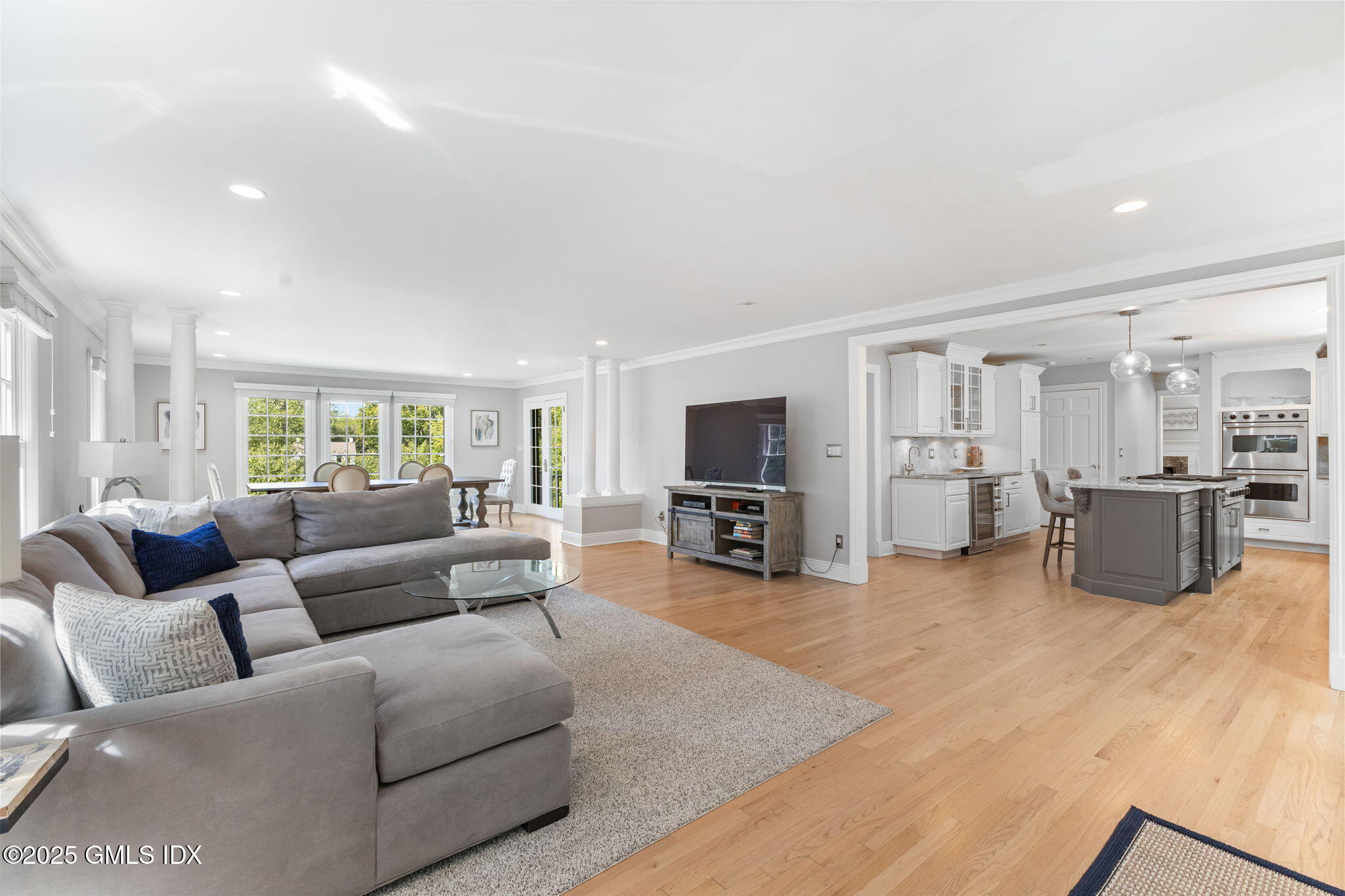 279 East Middle Patent Road Greenwich, CT 06831 - Photo 9 of 23 Kitchen to Family Room