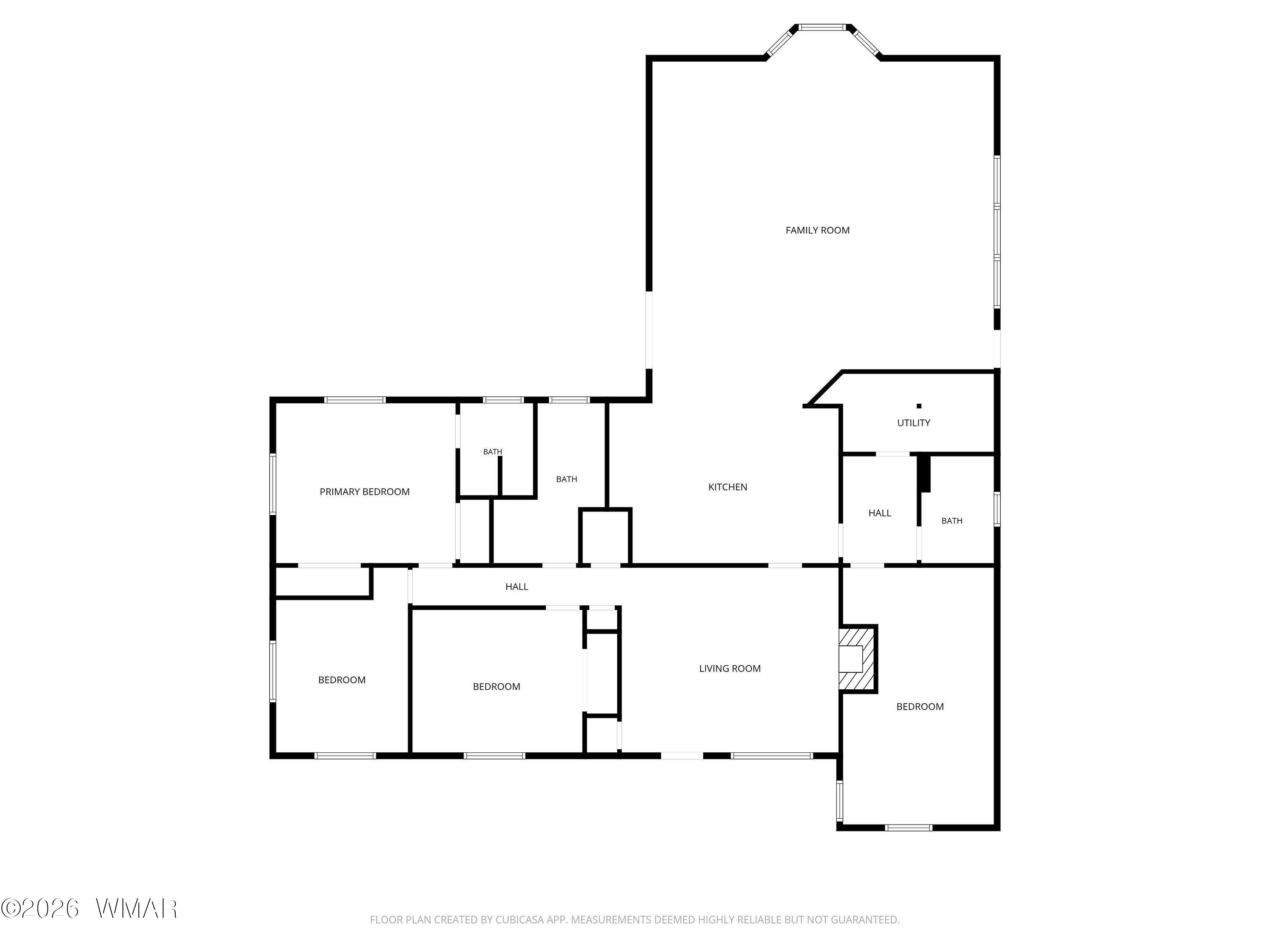 1114 Ranch Road Taylor, AZ 85939 - Photo 32 of 32 a picture of floor plan