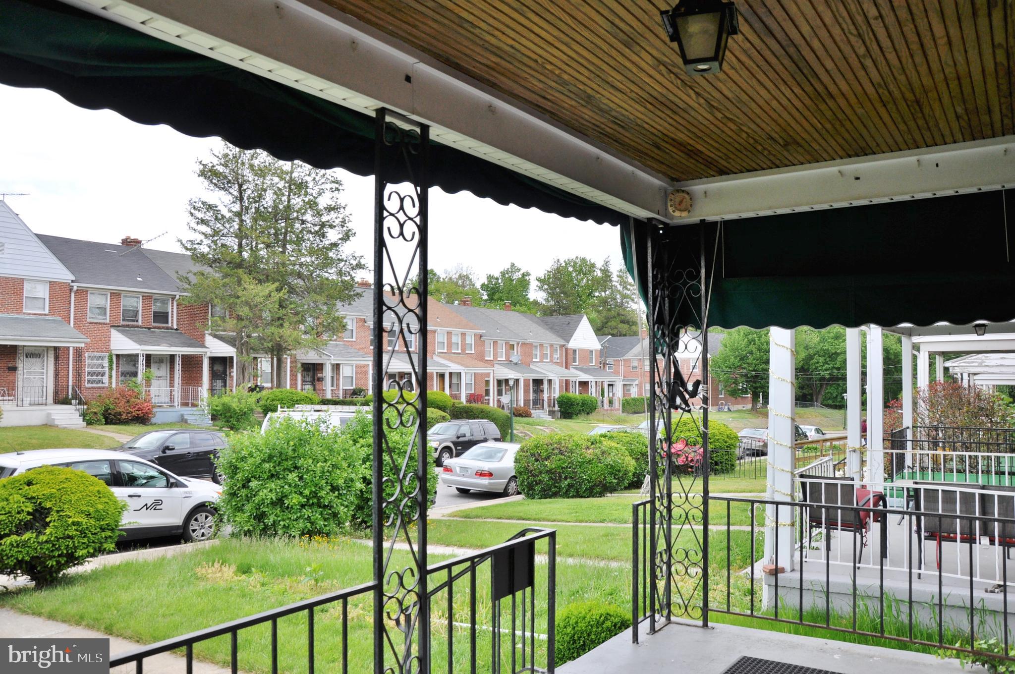 1335 Silverthorne Road Baltimore, MD 21239 - Photo 50 of 50 View from front of porch