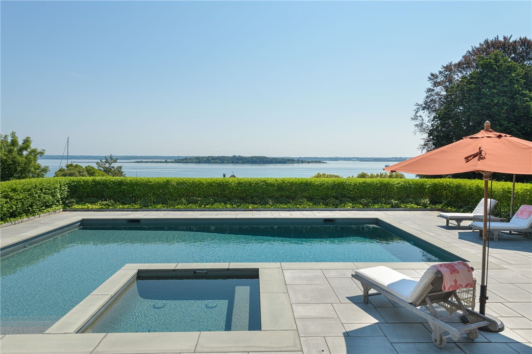 340 East Shore Road Jamestown, RI 02835 - Photo 26 of 50 BAY SIDE HEATED POOL WITH SPA