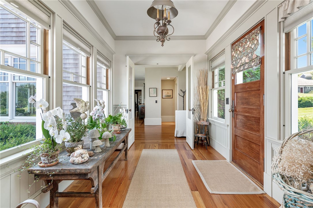 340 East Shore Road Jamestown, RI 02835 - Photo 28 of 50 ENTRY FOYER LEADS TO GUEST WING OR MAIN WING