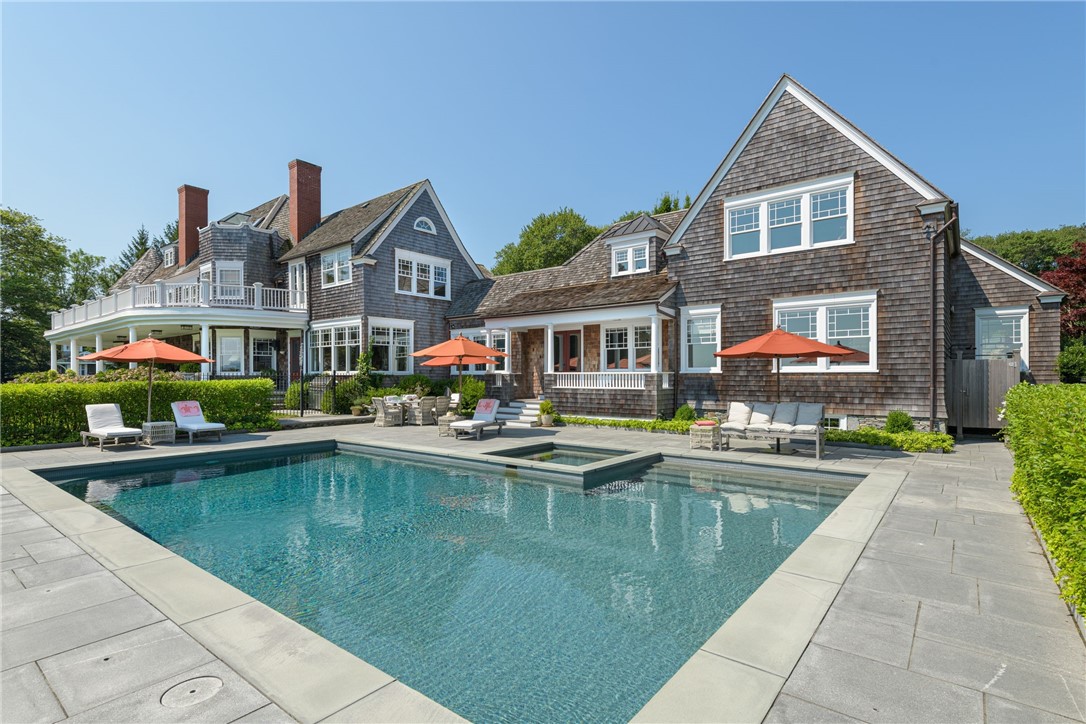 340 East Shore Road Jamestown, RI 02835 - Photo 3 of 50 BAY SIDE HEATED POOL WITH SPA