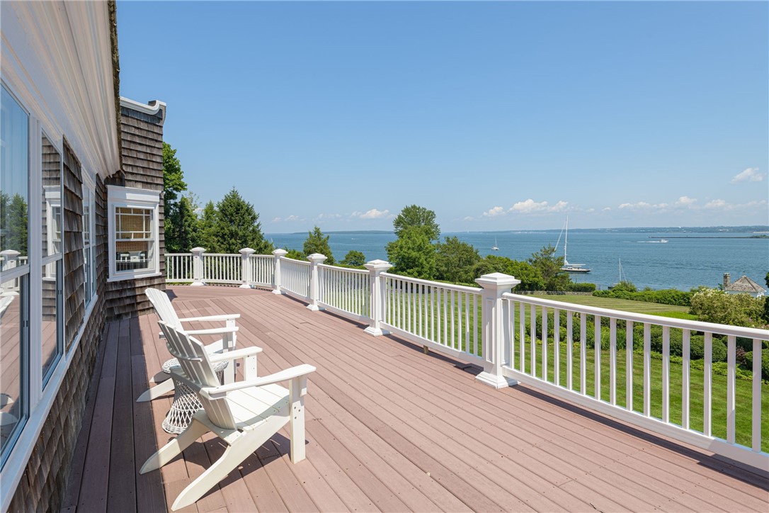 340 East Shore Road Jamestown, RI 02835 - Photo 43 of 50 WRAP-A-ROUND UPPER LEVEL DECK