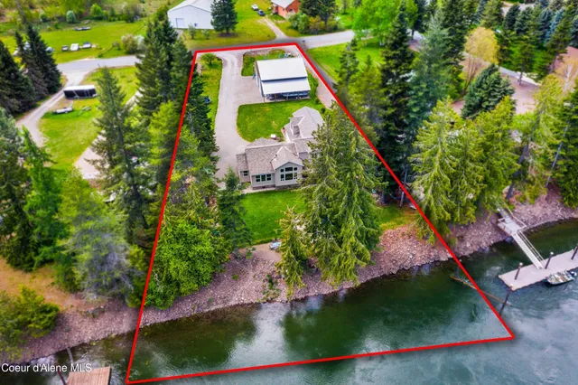 $1,500,000 | 241 North River Lake Drive, Clark Fork, ID 83811