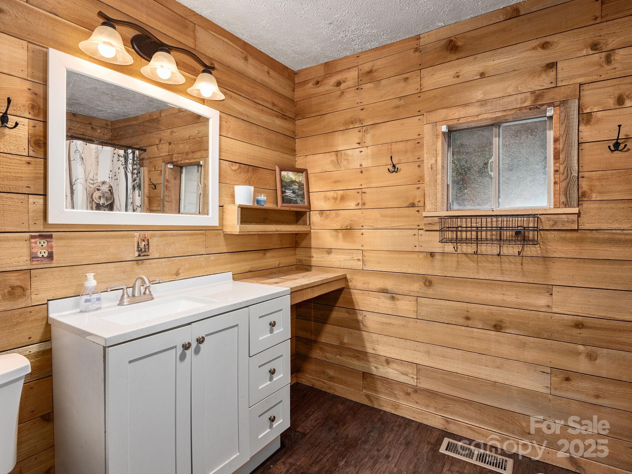 32 Saunooke Road Asheville, NC 28805 - Photo 9 of 17 a bathroom with a sink and a mirror