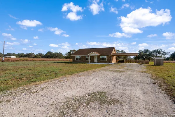 a front view of house with ocean view