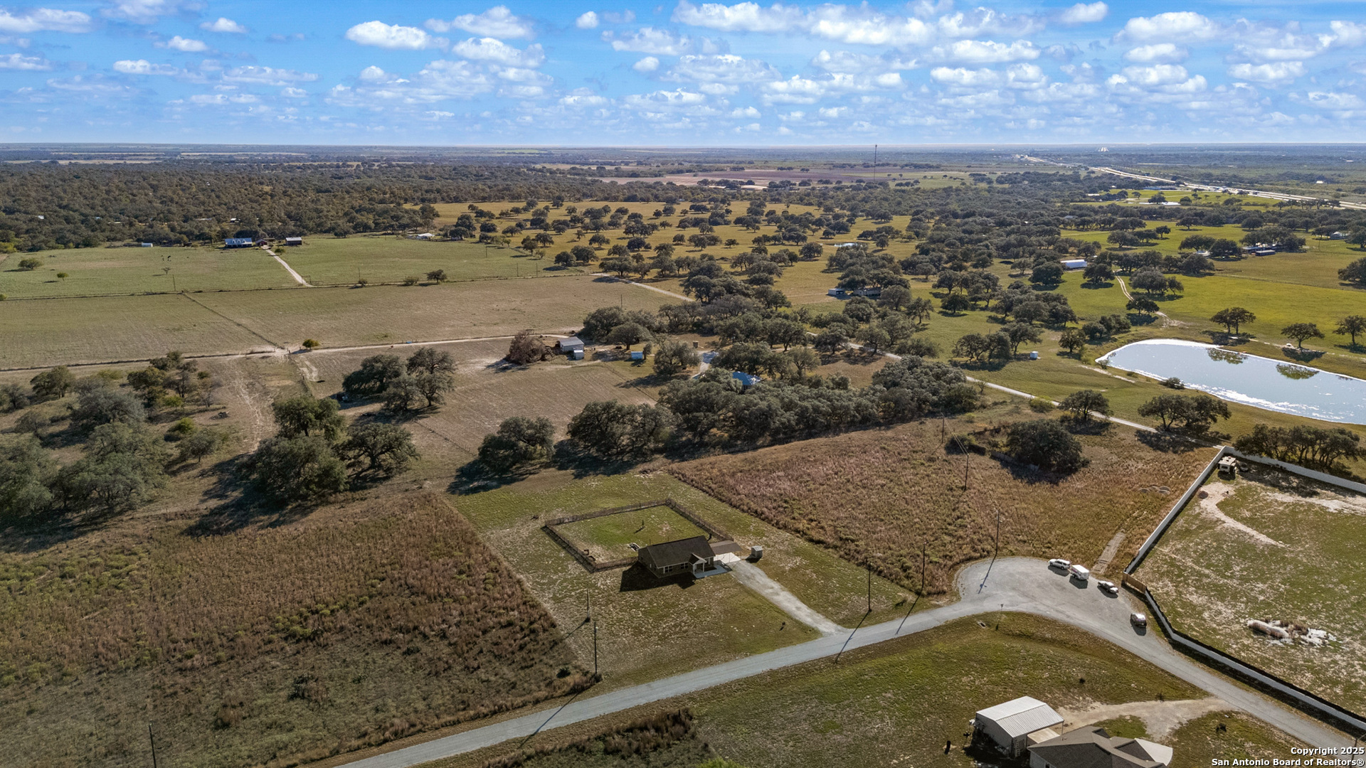 118 Stallion Trail Natalia, TX 78059 - Photo 34 of 35 an aerial view of a city