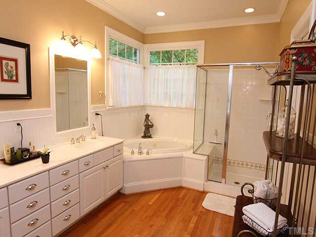 4636 Hidden Harbor Lane Raleigh, NC 27615 - Photo 8 of 16 Graciously - Sized Master Bath
